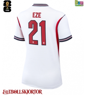 England Eberechi Eze #21 Hemmatröja Dam VM 2026 Kortärmad